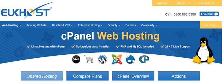 eUKhost Web hosting review