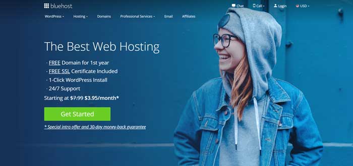 bluehost uk web hosting