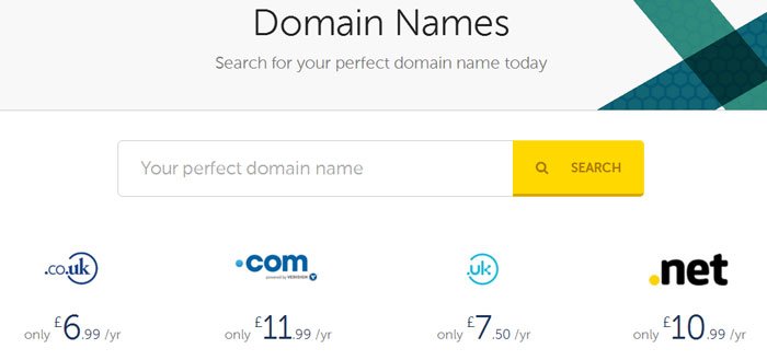 Heart Internet Domain Names