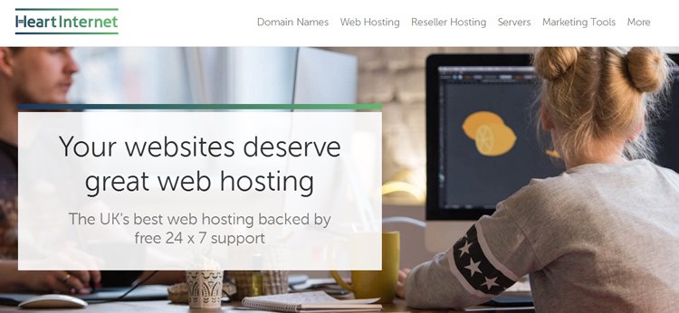 Heart Internet Web Hosting Review