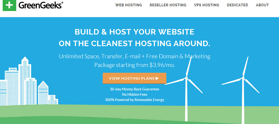 GreenGeeks Web Hosting