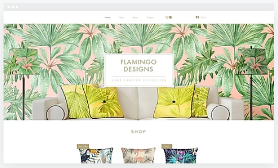 home accessories ecommerce site template